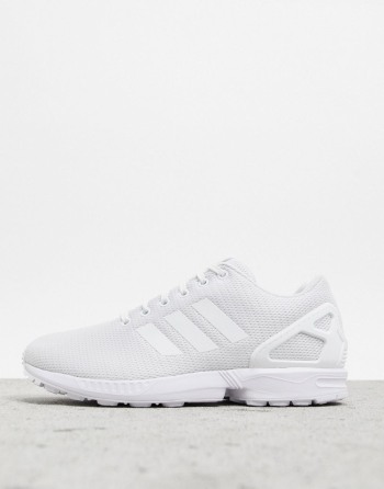 adidas Originals ZX Flux Bijele - Muške Tenisice | 67240IRMH